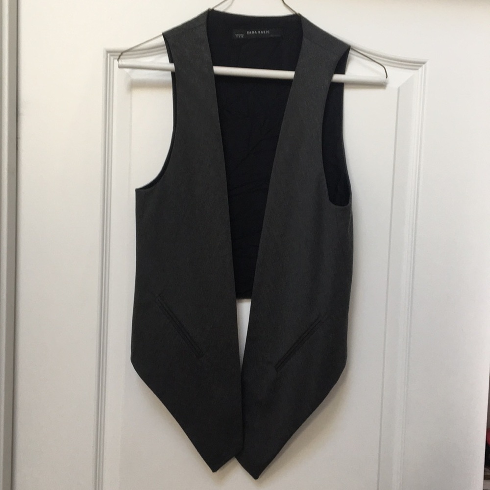 Zara Women’s Gray Vest